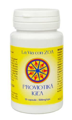 PROVIOTIKA IGEA 30 cps azione probiotica ed enzimatica ed equilibrio della flora batterica intestinale-0