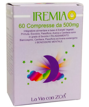 IREMIA 60 cpr. RILASSAMENTO, BENESSERE MENTALE, SONNO-0